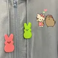 Phụ kiện trang trí dây áo Hoodie hình thỏ Peeps dễ thương - Thumbnail 1