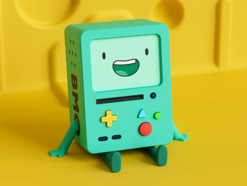 Adventure Time BMO Figure (Interactive) - Mô hình BMO in 3D siêu đáng yêu - Image 1