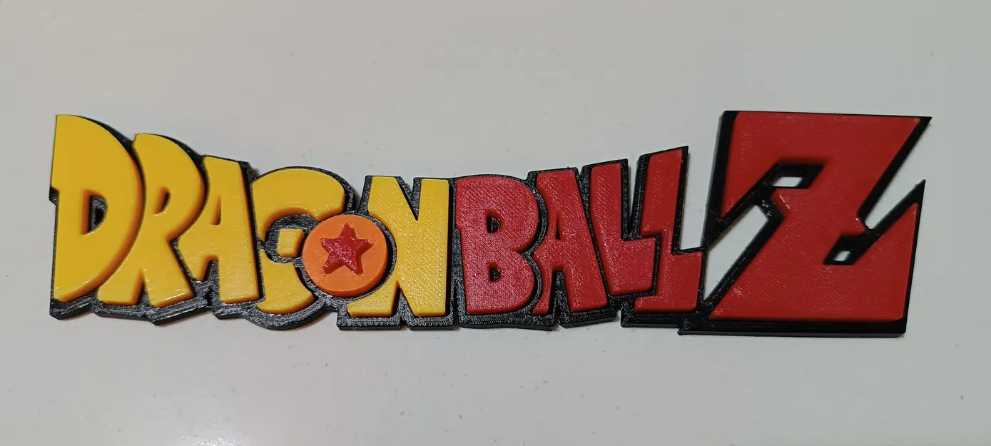 Mô hình logo Dragon Ball Z đa màu sắc trang trí cực đẹp - Image 1