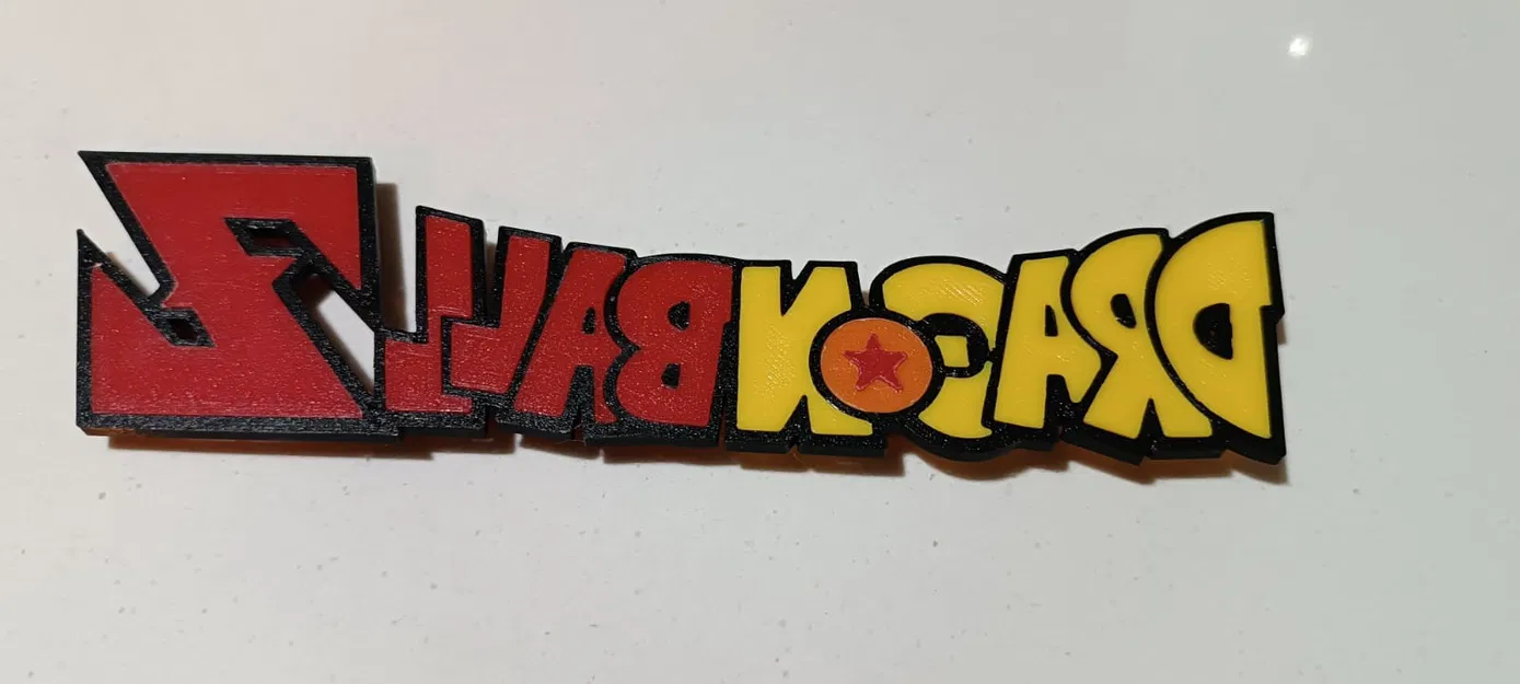 Mô hình logo Dragon Ball Z đa màu sắc trang trí cực đẹp - Image 2