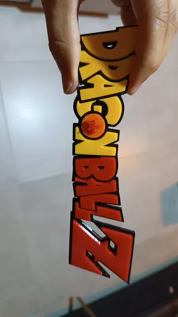 Mô hình logo Dragon Ball Z đa màu sắc trang trí cực đẹp - Image 3