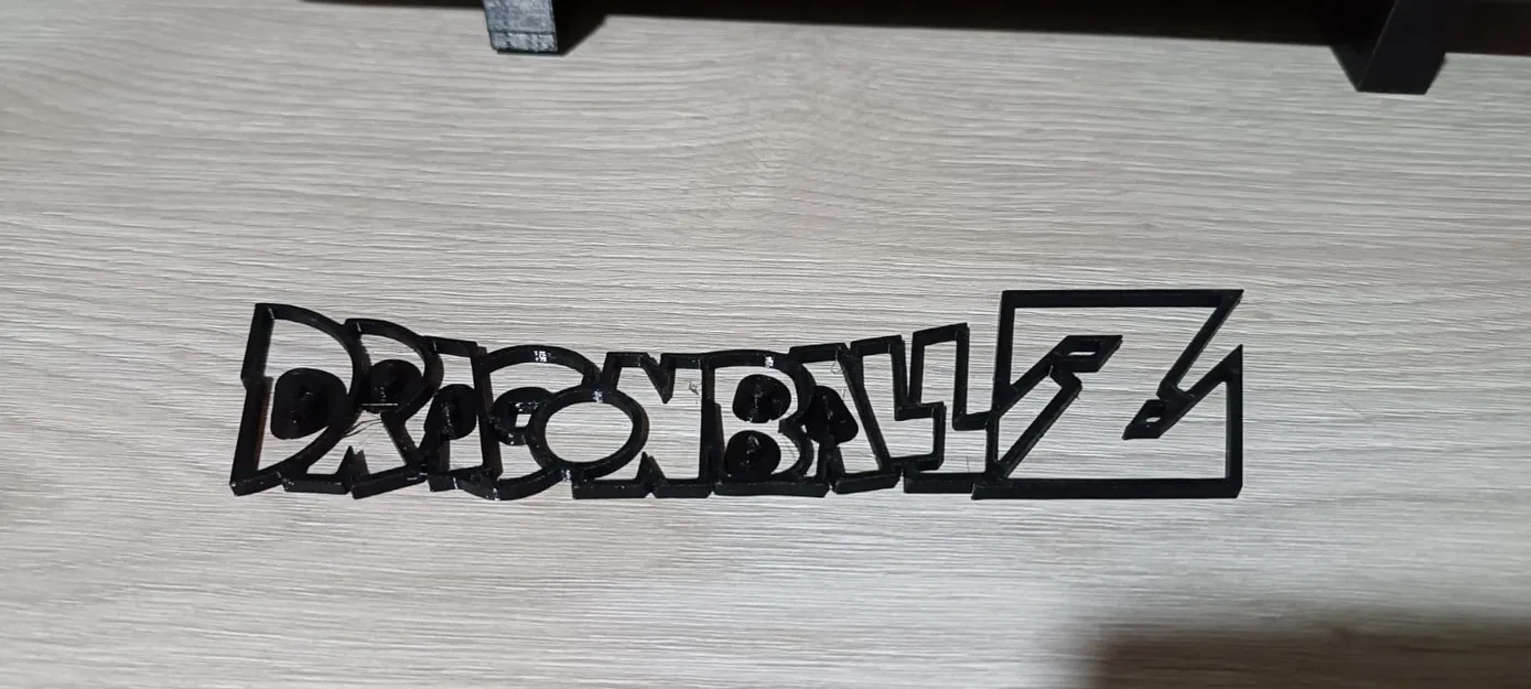 Mô hình logo Dragon Ball Z đa màu sắc trang trí cực đẹp - Image 5