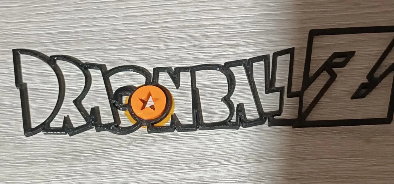 Mô hình logo Dragon Ball Z đa màu sắc trang trí cực đẹp - Image 6