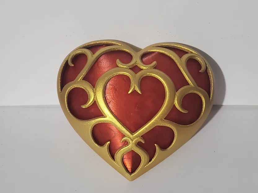 Heart Container - Mô hình 3D hoàn chỉnh - Image 2