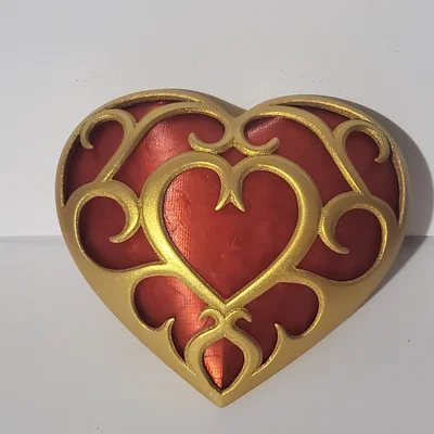 Heart Container - Mô hình 3D hoàn chỉnh