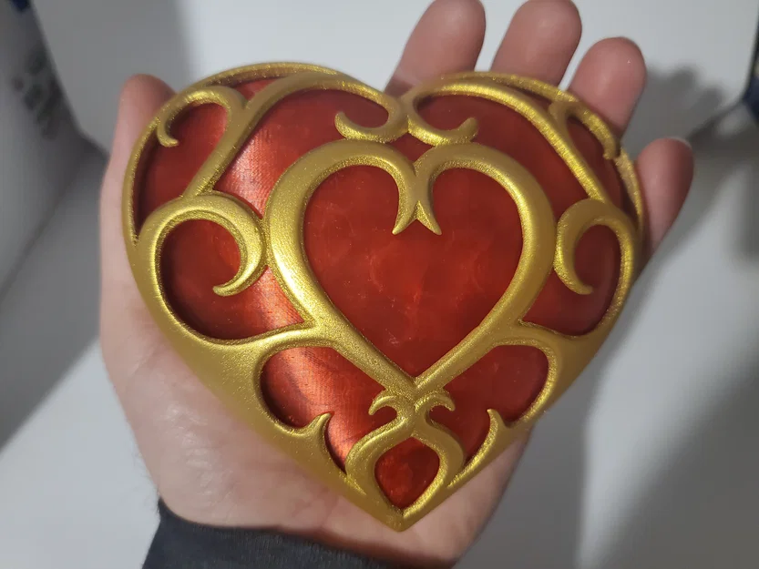 Heart Container - Mô hình 3D hoàn chỉnh - Image 4
