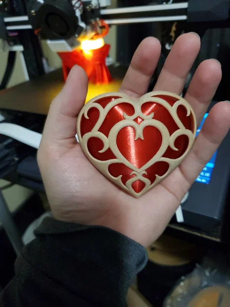 Heart Container - Mô hình 3D hoàn chỉnh - Image 5