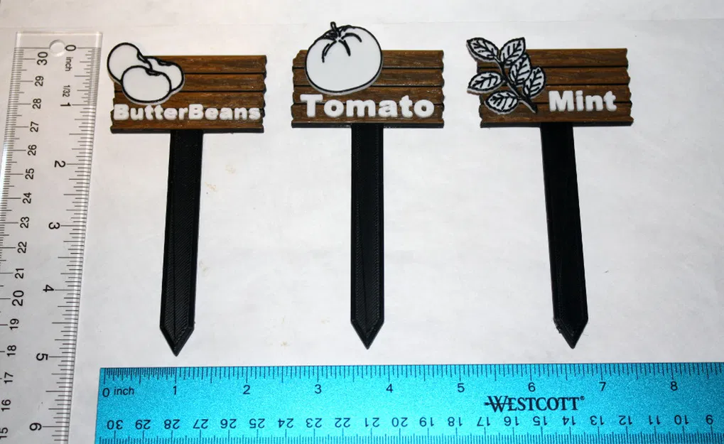 Bảng tên và cọc cắm cho vườn rau - Image 4