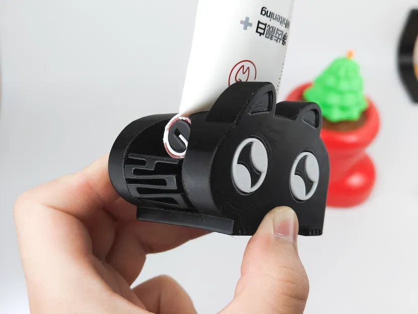 Dụng cụ nặn kem đánh răng - Mèo con cực đáng yêu! - Image 2