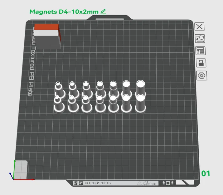 Dụng cụ hỗ trợ gắn nam châm (Magnet Applicator) độ sâu 1, 2, 3, 4mm - Image 5