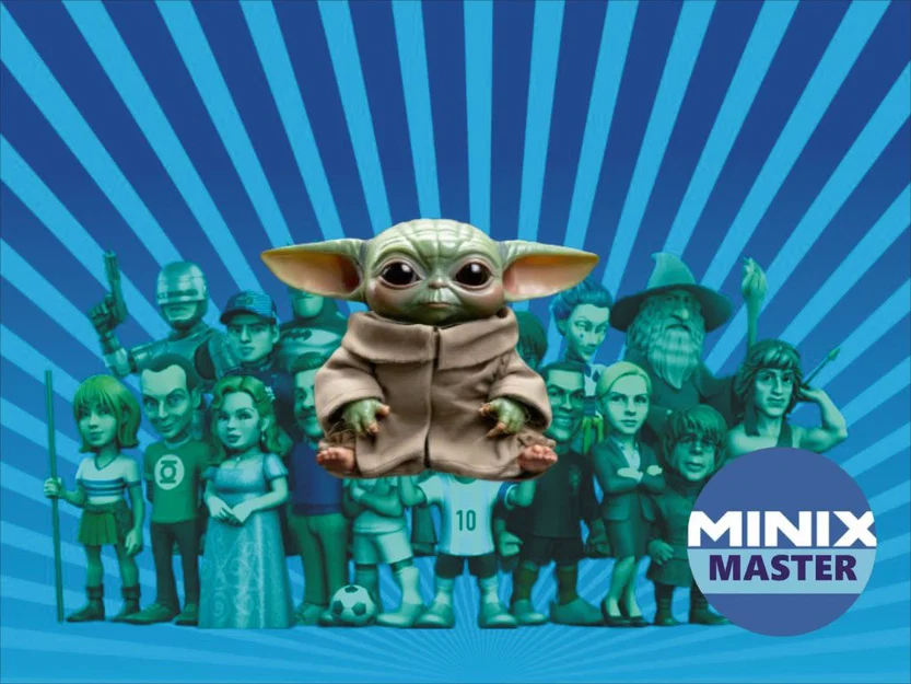Mô hình in 3D Baby Yoda ngồi cực đáng yêu cho fan Star Wars - Image 1