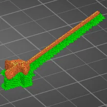 Mẫu in 3D gậy chỉ bảng hình bàn tay (Hand Pointer) độc đáo