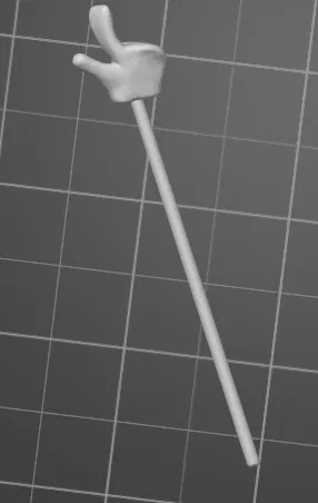 Mẫu in 3D gậy chỉ bảng hình bàn tay (Hand Pointer) độc đáo - Image 3