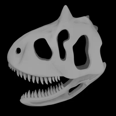 Mô hình Sọ khủng long Carnotaurus