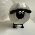 Mô hình Cừu Shaun cho lõi giấy vệ sinh 37mm - Thumbnail 2