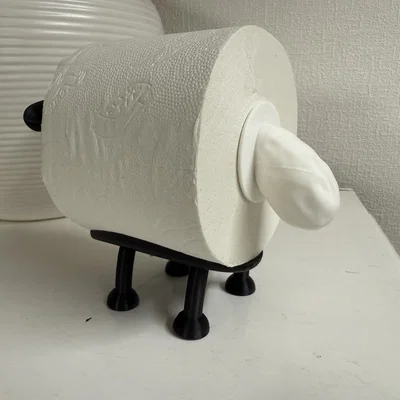 Mô hình Cừu Shaun cho lõi giấy vệ sinh 37mm