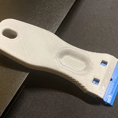 Cán dao cạo nhựa Scraperlite V2 (đảo ngược vị trí tay cầm/lưỡi dao)