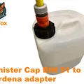 Bộ chuyển đổi nắp can DIN 51 sang đầu nối Gardena - Thumbnail 1
