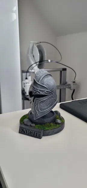 Mũ Hiệp Sĩ Giả Tưởng / Nửa Sọ Người (Mô hình trưng bày) - Image 4