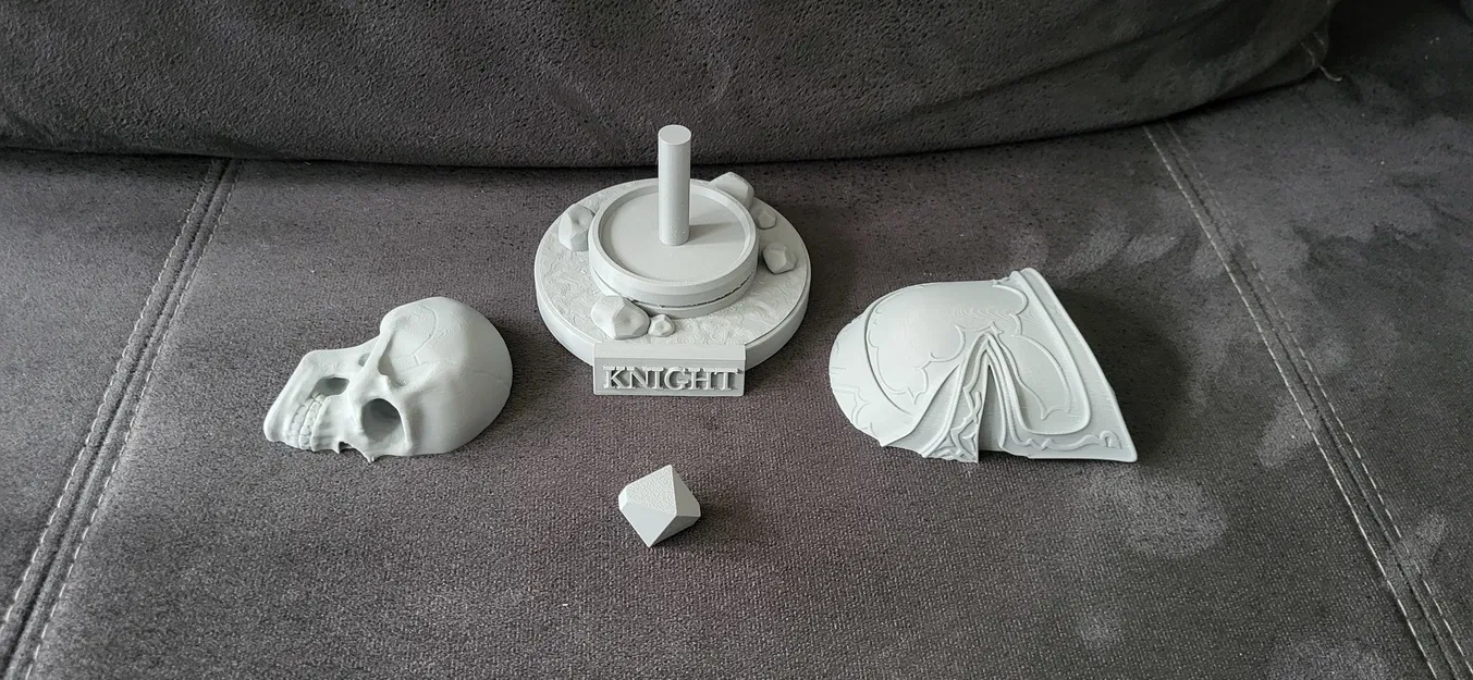 Mũ Hiệp Sĩ Giả Tưởng / Nửa Sọ Người (Mô hình trưng bày) - Image 5