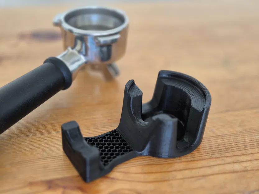 Giá đỡ nén cà phê (Tamping Station) cho tay cầm 54mm Breville/Sage/Catler - Image 1