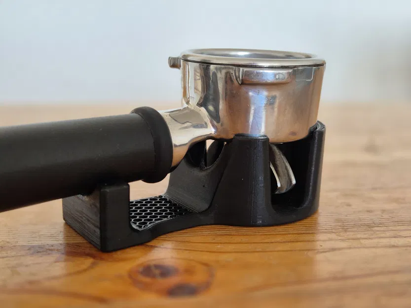 Giá đỡ nén cà phê (Tamping Station) cho tay cầm 54mm Breville/Sage/Catler - Image 2