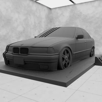 Mô hình trang trí BMW E36 - Đồ chơi in 3D cho tín đồ xe cổ điển