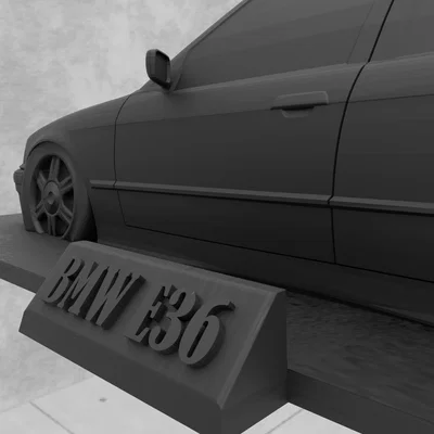 Mô hình trang trí BMW E36 - Đồ chơi in 3D cho tín đồ xe cổ điển