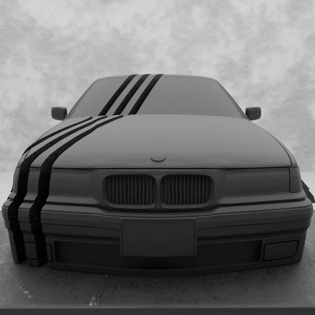 Mô hình trang trí BMW E36 - Đồ chơi in 3D cho tín đồ xe cổ điển - Image 5