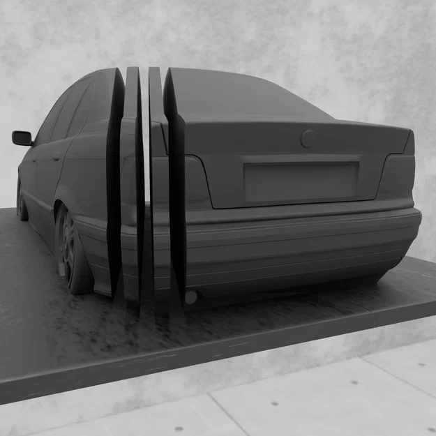 Mô hình trang trí BMW E36 - Đồ chơi in 3D cho tín đồ xe cổ điển - Image 6