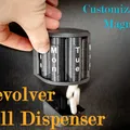 Hộp đựng thuốc Revolver từ tính, tùy chỉnh được - Thumbnail 1