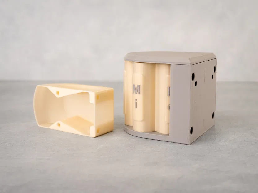 Hộp đựng thuốc Revolver từ tính, tùy chỉnh được - Image 3