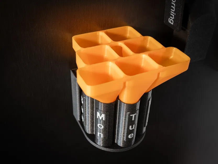 Hộp đựng thuốc Revolver từ tính, tùy chỉnh được - Image 11