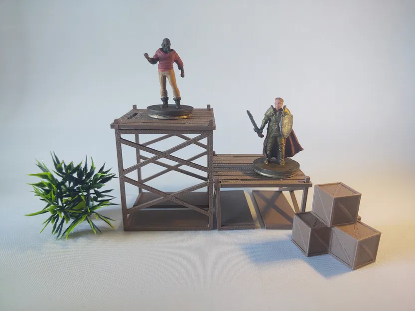 Giàn giáo mô-đun (Modular Scaffolding) | Tháp và cầu nối cho DnD/TTRPG - Image 2