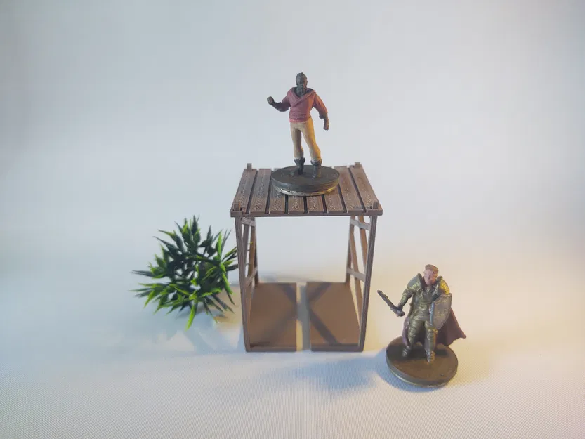 Giàn giáo mô-đun (Modular Scaffolding) | Tháp và cầu nối cho DnD/TTRPG - Image 4