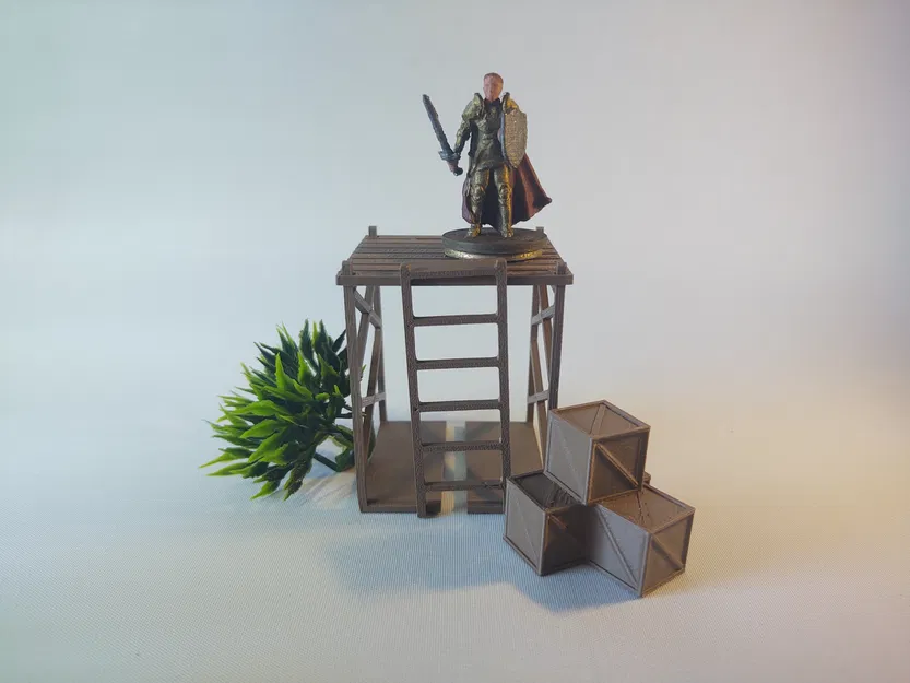 Giàn giáo mô-đun (Modular Scaffolding) | Tháp và cầu nối cho DnD/TTRPG - Image 5