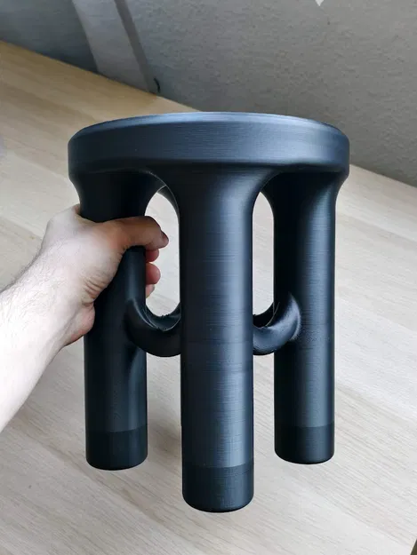 Tự in 3D ghế đôn (Stool) chắc chắn, nhỏ gọn cho gia đình - Image 1