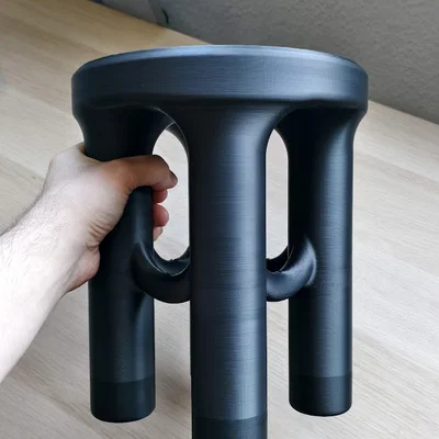 Tự in 3D ghế đôn (Stool) chắc chắn, nhỏ gọn cho gia đình