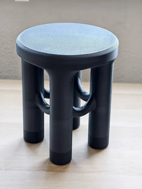 Tự in 3D ghế đôn (Stool) chắc chắn, nhỏ gọn cho gia đình - Image 2