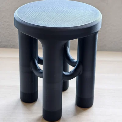 Tự in 3D ghế đôn (Stool) chắc chắn, nhỏ gọn cho gia đình
