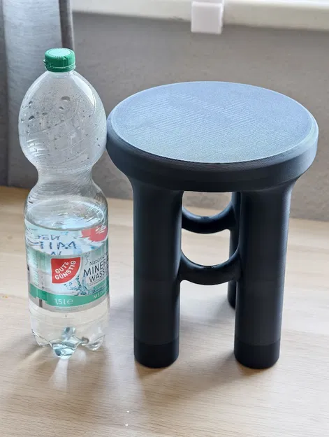 Tự in 3D ghế đôn (Stool) chắc chắn, nhỏ gọn cho gia đình - Image 3