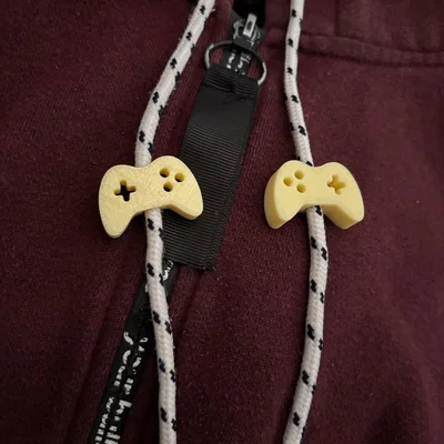 Hạt Xỏ Dây Áo Hoodie Hình Tay Cầm Chơi Game