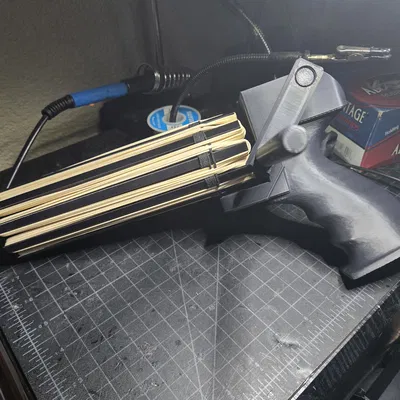 SÚNG GATLING BẮN DÂY THUN (GATLING RUBBER BAND GUN)