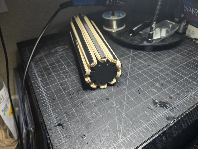 SÚNG GATLING BẮN DÂY THUN (GATLING RUBBER BAND GUN) - Image 4