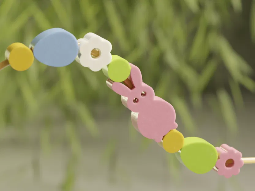 Hạt trang trí chủ đề Phục sinh (Easter Beads) - Image 1