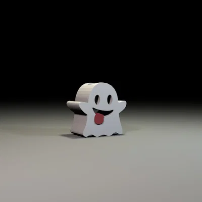 Hạt xỏ vòng hình bóng ma (Ghost Bead) in 3D siêu đáng yêu