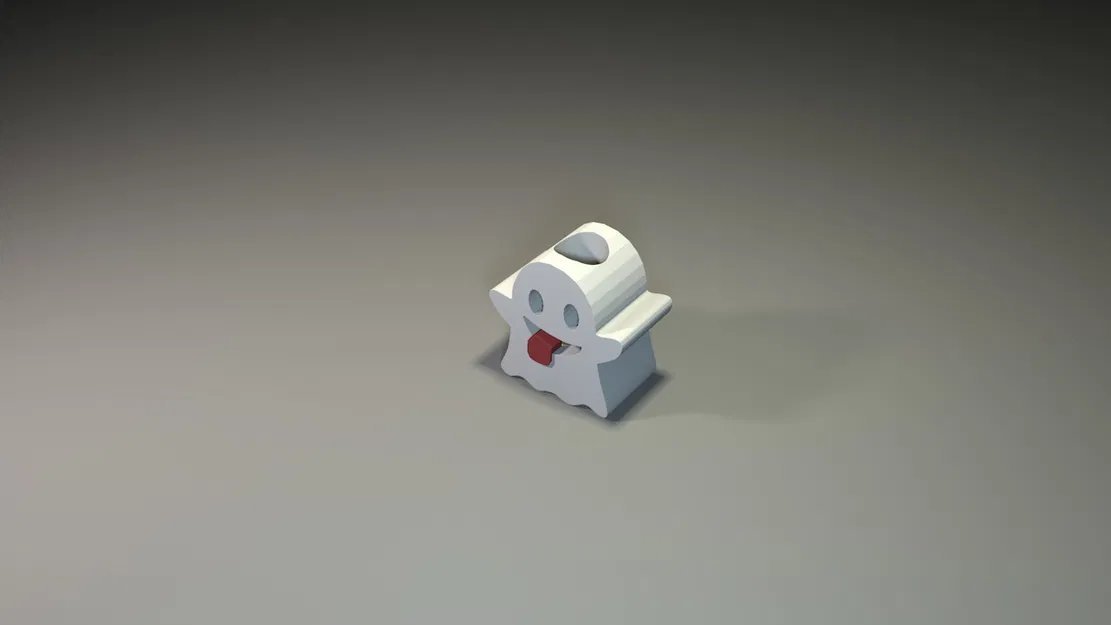 Hạt xỏ vòng hình bóng ma (Ghost Bead) in 3D siêu đáng yêu - Image 2