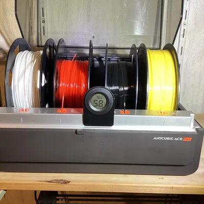 Giá đỡ đồng hồ đo độ ẩm (Hygrometer) cho Anycubic Kobra 3 Combo ACE Pro