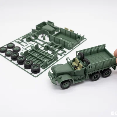 Mô hình Kit Card Xe Tải Quân Sự
