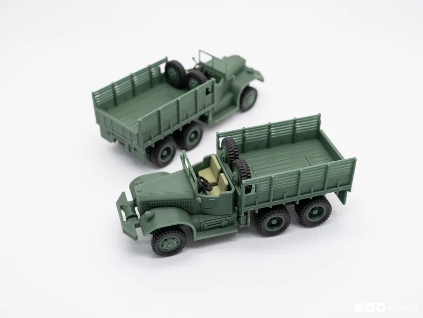 Mô hình Kit Card Xe Tải Quân Sự - Image 2